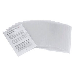 100 bene Sichthüllen transparent genarbt 100 bene Sichthüllen transparent genarbt