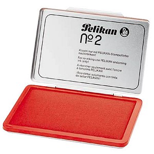 Pelikan Stempelkissen Nr. 2 rot 11,0 x 7,0 cm Pelikan Stempelkissen Nr. 2 rot 11,0 x 7,0 cm