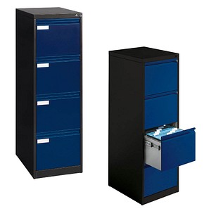 CP C 2000 Acurado Hängeregistraturschrank blau/grau 4 Schubladen CP C 2000 Acurado Hängeregistraturschrank blau/grau 4 Schubladen