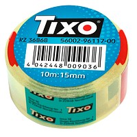TIXO Klebefilm transparent 15,0 mm x 10,0 m 1 Rolle