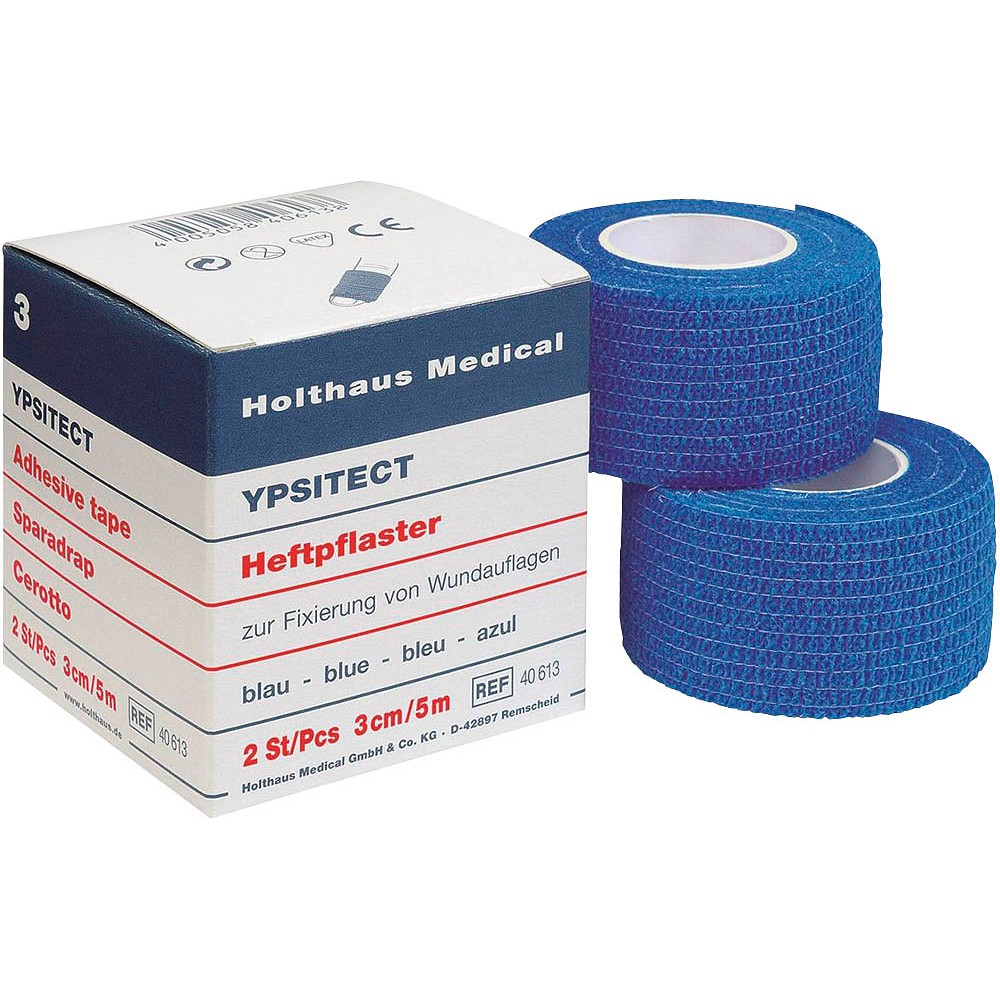 Holthaus Medical Heftpflaster YPSITECT® 40613 blau, 2 Rollen