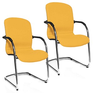 2 Topstar Open Chair 110 Besucherstuhle Gelb