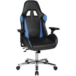 Topstar Speed Chair 2 Chrom Gaming Stuhl Schwarz Kunstleder Gunstig Online Kaufen Office Discount