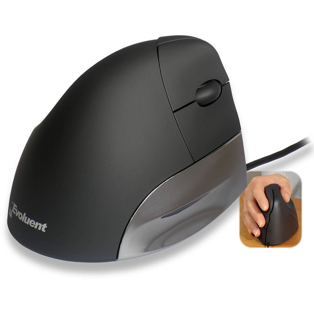 Evoluent Vertical Mouse Standard rechts Maus ergonomisch kabelgebunden
