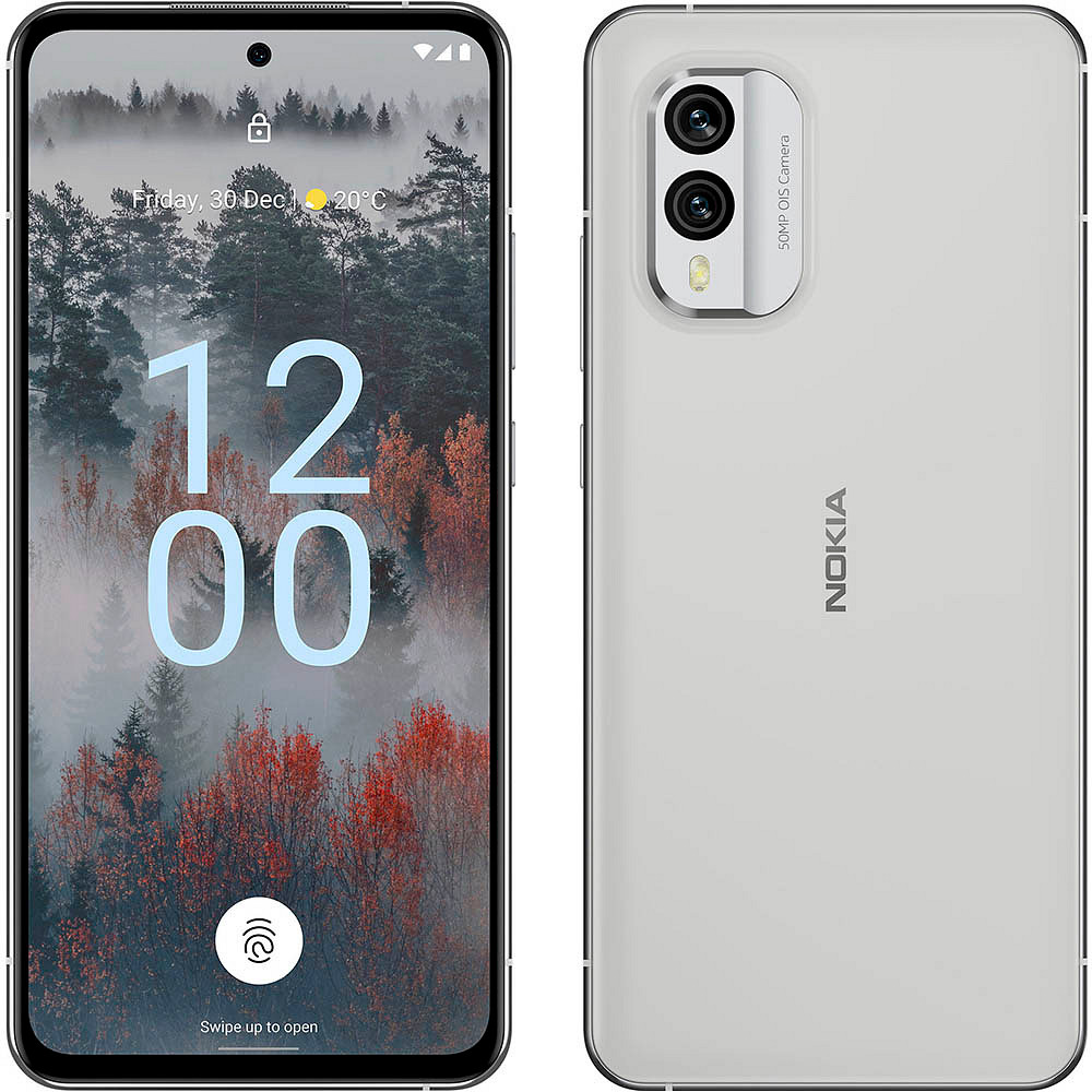 NOKIA X30 5G Dual-SIM-Smartphone weiß discount GB office 128 