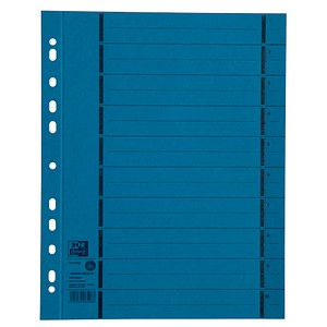 100 OXFORD Trennblätter blau 100 OXFORD Trennblätter blau