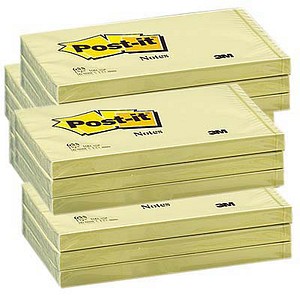Post-it® Haftnotizen Standard 655 gelb 12 Blöcke Post-it® Haftnotizen Standard 655 gelb 12 Blöcke