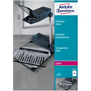 AVERY Zweckform Laserfolien glatt A4 100 St. AVERY Zweckform Laserfolien glatt A4 100 St.