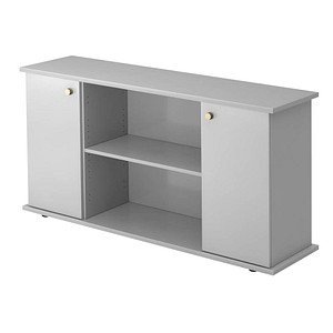 HAMMERBACHER Prokura Sideboard grau/grau 3 Fachböden HAMMERBACHER Prokura Sideboard grau/grau 3 Fachböden