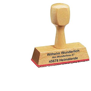 Textstempel, individualisierbar Textstempel, individualisierbar