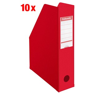 10 Esselte Stehsammler rot 10 Esselte Stehsammler rot
