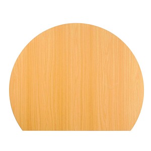 HAMMERBACHER Altus Anbautisch buche halbrund HAMMERBACHER Altus Anbautisch buche halbrund