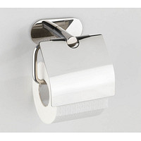 WENKO Toilettenpapierhalter Orea Shine silber, glänzend | office discount