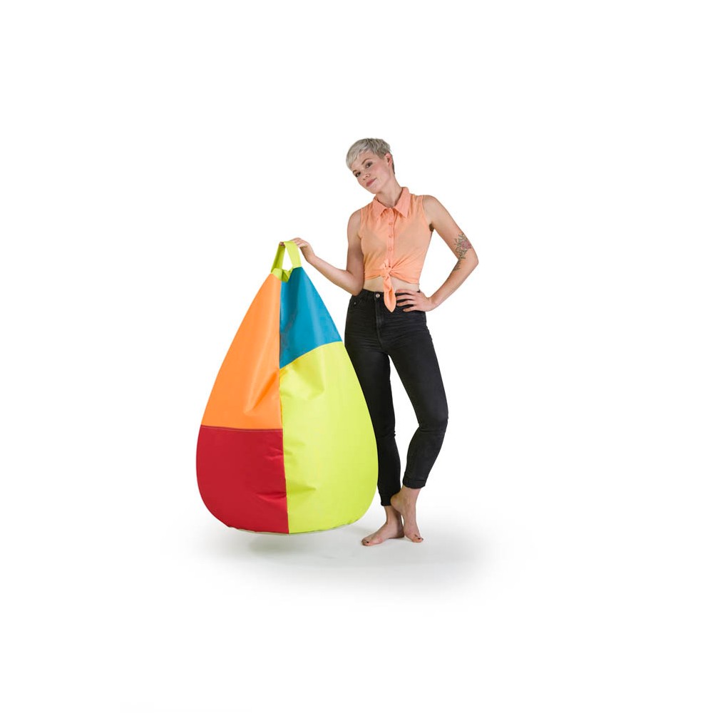 SITTING POINT Harlekin XL Sitzsack bunt office discount