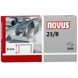 1.000 novus Heftklammern 23/8 1.000 novus Heftklammern 23/8