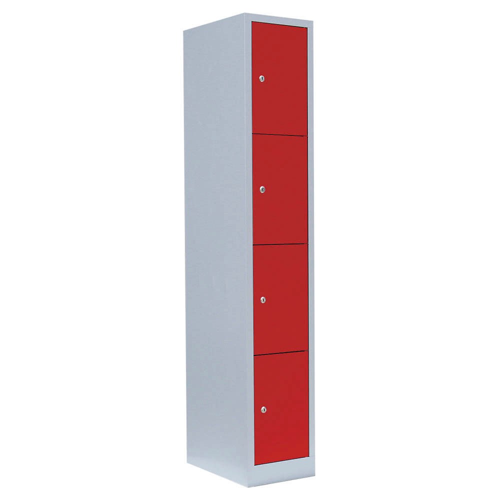 L LLMANN Schlie fachschrank Lichtgrau Feuerrot 520414 4 Schlie f cher l-llmann-schlie-fachschrank-lichtgrau-feuerrot-520414-4-schlie-f-cher
