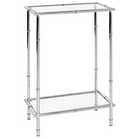 HAKU Möbel Regal chrom 2 Fachböden günstig online kaufen HAKU Möbel Regal chrom 2 Fachböden günstig online kaufen