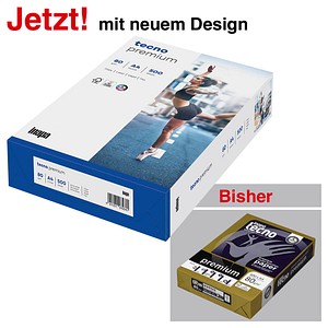tecno Kopierpapier premium DIN A4 80 g/qm 500 Blatt tecno Kopierpapier premium DIN A4 80 g/qm 500 Blatt