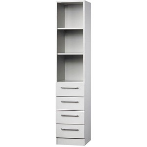 HAMMERBACHER Schubladenschrank Orbis Regalschrank grau/grau 2 Fachböden HAMMERBACHER Schubladenschrank Orbis Regalschrank grau/grau 2 Fachböden