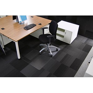 Rollsafe Bodenschutzmatte für Teppichböden rechteckig, 90,0 x 120,0 cm Rollsafe Bodenschutzmatte für Teppichböden rechteckig, 90,0 x 120,0 cm
