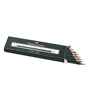 FABER-CASTELL 9000 Bleistifte B 12 St. FABER-CASTELL 9000 Bleistifte B 12 St.