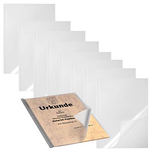 50 DURABLE Klemmschienenhüllen transparent genarbt 50 DURABLE Klemmschienenhüllen transparent genarbt