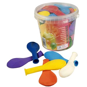 100 PAPSTAR Luftballons farbsortiert 100 PAPSTAR Luftballons farbsortiert