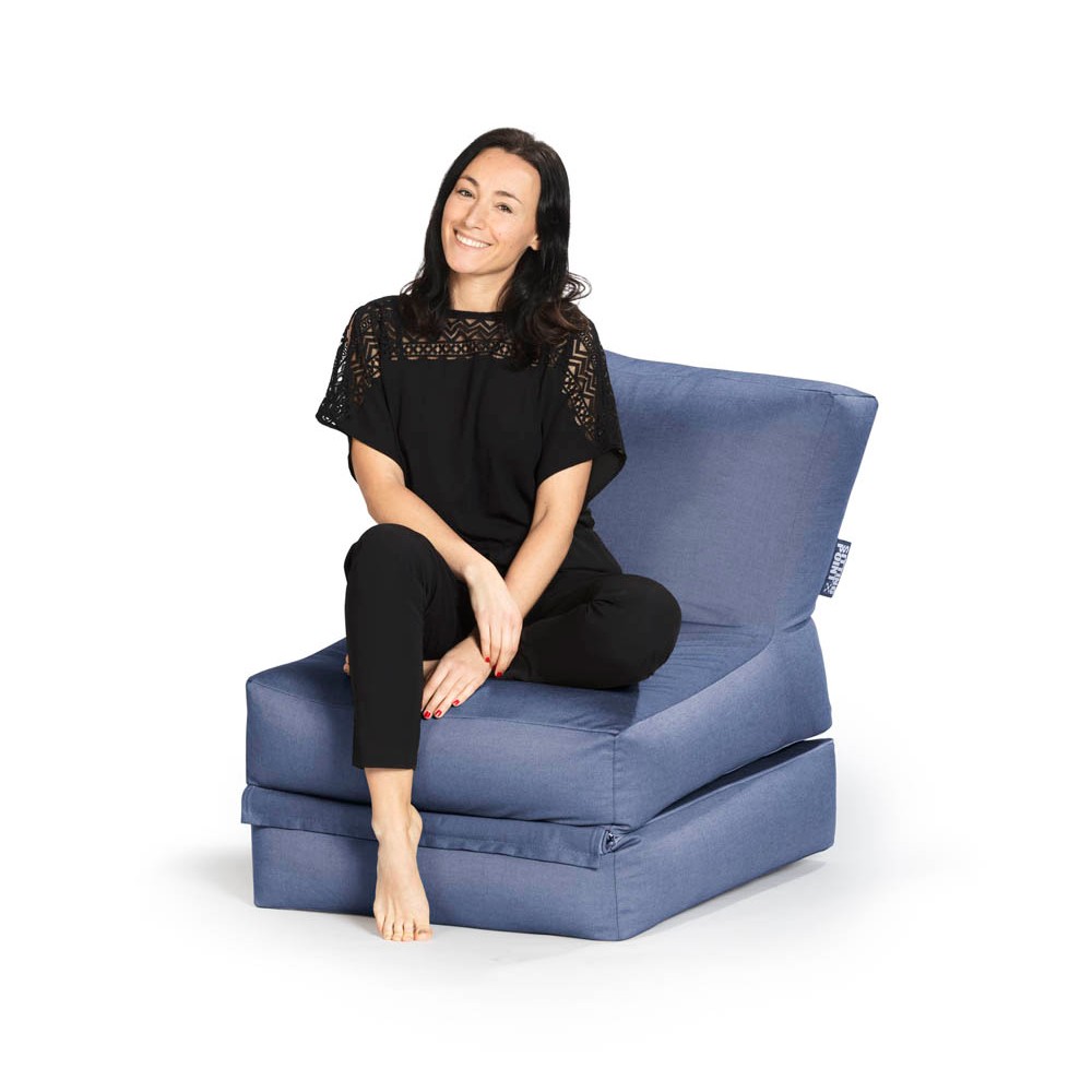 SITTING POINT Twist Sitzsack blau discount OUTSIDE office 
