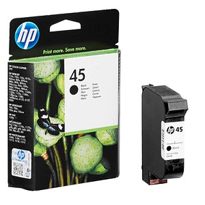 HP 45 (51645AE) schwarz Tintenpatrone HP 45 (51645AE) schwarz Tintenpatrone