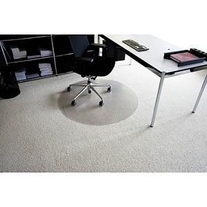 Rollt & Schützt Bodenschutzmatte für Teppichböden rund, 60,0 x 60,0 cm Rollt & Schützt Bodenschutzmatte für Teppichböden rund, 60,0 x 60,0 cm