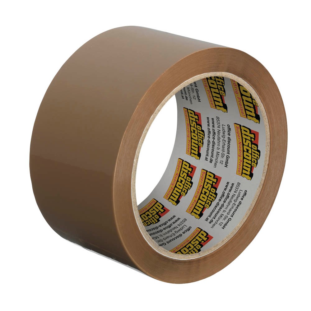 AKTION: office discount Packband braun 50,0 mm x 66,0 m 1 Rolle ...