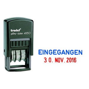 trodat Datums- und Textstempel printy-dater 4850/L trodat Datums- und Textstempel printy-dater 4850/L