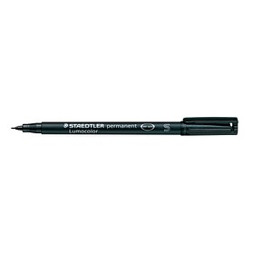 10 STAEDTLER Lumocolor Folienstifte schwarz 0,4 mm permanent 10 STAEDTLER Lumocolor Folienstifte schwarz 0,4 mm permanent