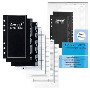 bind Ringbuch-Ergänzungsset Starteinlage A6 bind Ringbuch-Ergänzungsset Starteinlage A6