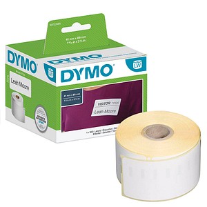 300 DYMO Etiketten S0722560 weiß 300 DYMO Etiketten S0722560 weiß