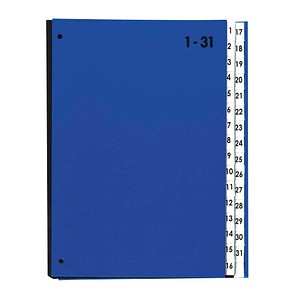 PAGNA Pultordner 1-31 blau PAGNA Pultordner 1-31 blau