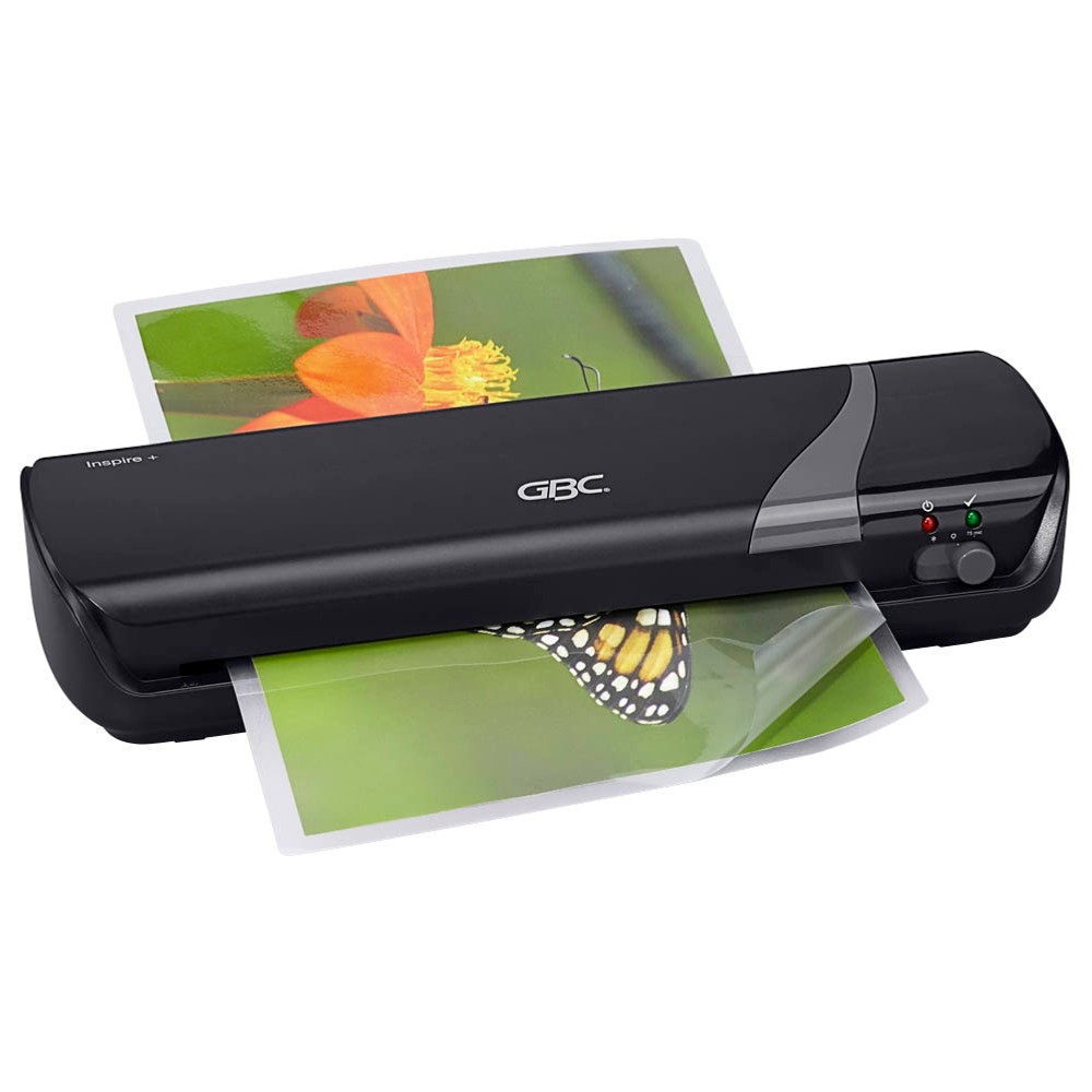 Plastificatrice A4 GBC Inspire+/Rexel Style – Riscaldamento In 4 Minuti, Laminazione A Freddo E Caldo, 5 Buste Incluse