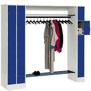 CP Garderobe blau/grau CP Garderobe blau/grau