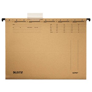 10 LEITZ Hängemappen ALPHA® 1915 naturbraun 10 LEITZ Hängemappen ALPHA® 1915 naturbraun
