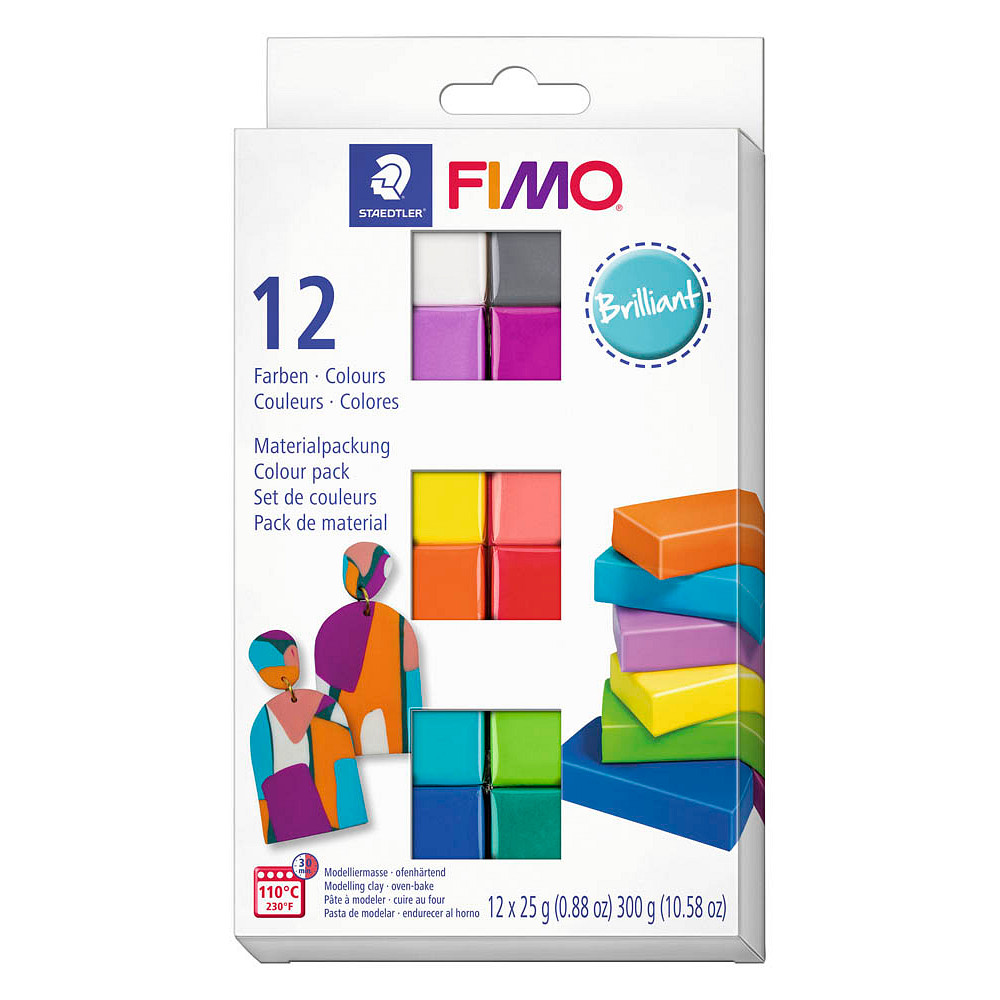 FIMO Soft Modelliermasse Von Staedtler – Ofenhärtend, Transparent Blau, 57 G