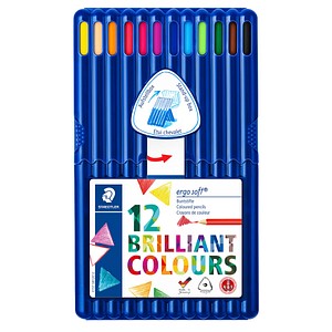 12 STAEDTLER ergosoft® Buntstifte farbsortiert 12 STAEDTLER ergosoft® Buntstifte farbsortiert
