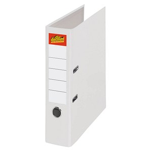 office discount Ordner weiß Kunststoff 7,5 cm DIN A4 office discount Ordner weiß Kunststoff 7,5 cm DIN A4