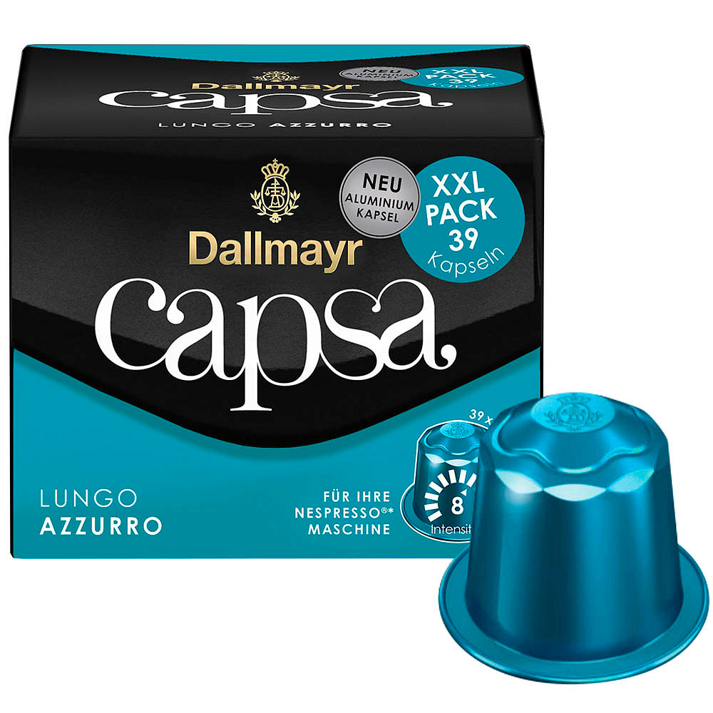 office Kaffeekapseln 39 Portionen discount Capsa Lungo Dallmayr | Azzurro