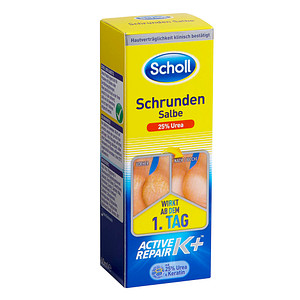 Schrundensalbe K+ Active 60,0 discount ml | office Fußcreme Scholl Repair