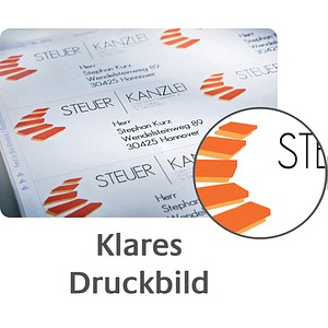 525 AVERY Zweckform Adressetiketten J8160-25 weiß 525 AVERY Zweckform Adressetiketten J8160-25 weiß