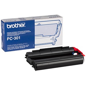 brother PC-301 schwarz Thermo-Druckfolie 1 Rolle brother PC-301 schwarz Thermo-Druckfolie 1 Rolle
