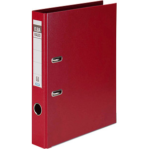 ELBA rado plast Ordner rot Kunststoff 5,0 cm DIN A4 ELBA rado plast Ordner rot Kunststoff 5,0 cm DIN A4