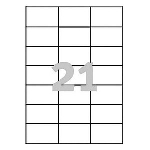2.100 AVERY Zweckform Etiketten 3652 weiß 2.100 AVERY Zweckform Etiketten 3652 weiß