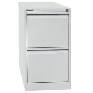 BISLEY Hängeregistraturschrank grau/grau 2 Schubladen BISLEY Hängeregistraturschrank grau/grau 2 Schubladen