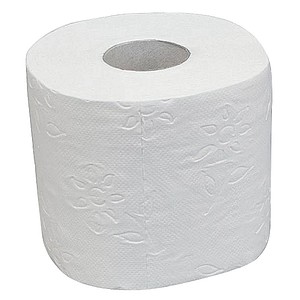 Toilettenpapier Katrin Plus 4-lagig weiss 150 Bl 6x8 Rolle